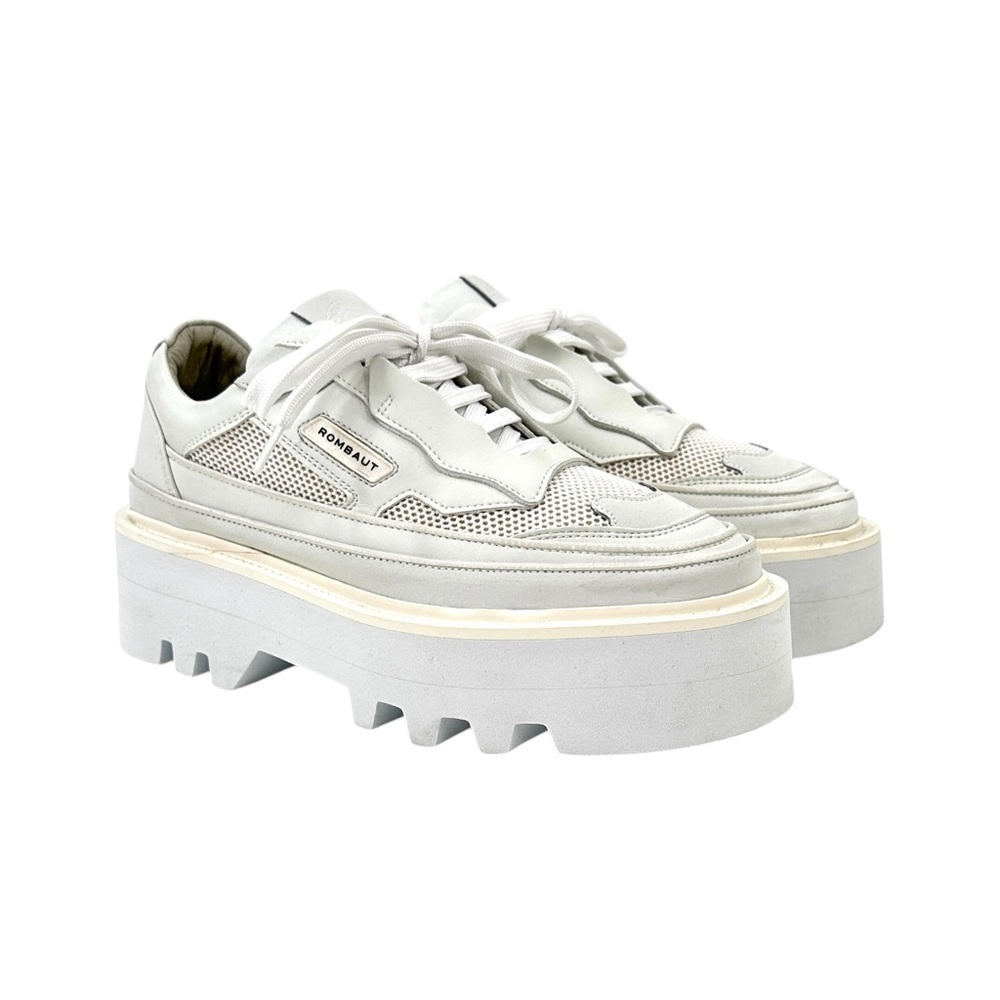 Rombaut Protect Hybrid White Chunky Platform Sneakers sz 41 - Picture 2 of 15